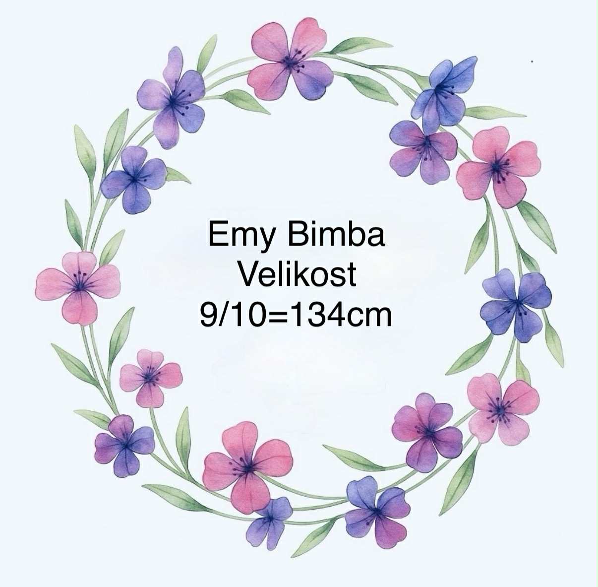 Emy ,Alvada  9/10-134cm